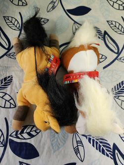 Spirit Collection Horse Plush Toys Set of 2