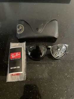 Ray Ban Erika Polarized Sunglasses Black/Green