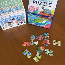 Puzzles, a Set of Two