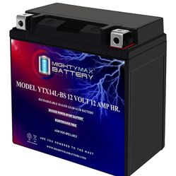 12 Volt motorcycle Battery Brand New