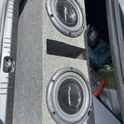 2 10” Pioneers 