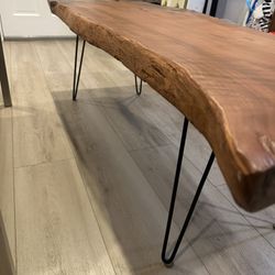 Live Edge, Coffee Table Wood Coffee Table