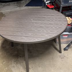 New 48” Metal Table 