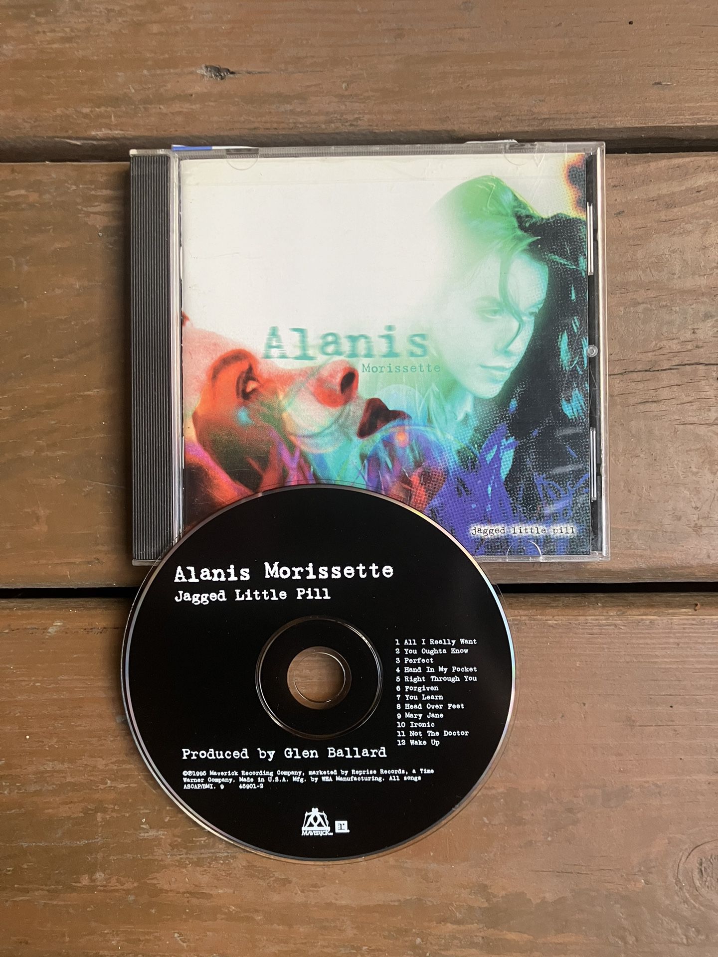 Alanis Morissette - Jagged Little Pill CD + 16 Page Lyric Booklet