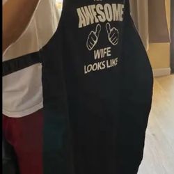 New 100% Organic Cotton Apron 