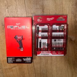 🛠️💥⚡️M18 IMPACT DRIVER, AND BIT SET 45 PIECE💥🧰🛠️💥💥