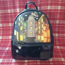 Harry Potter Diagon Alley Sequin Mini Backpack
