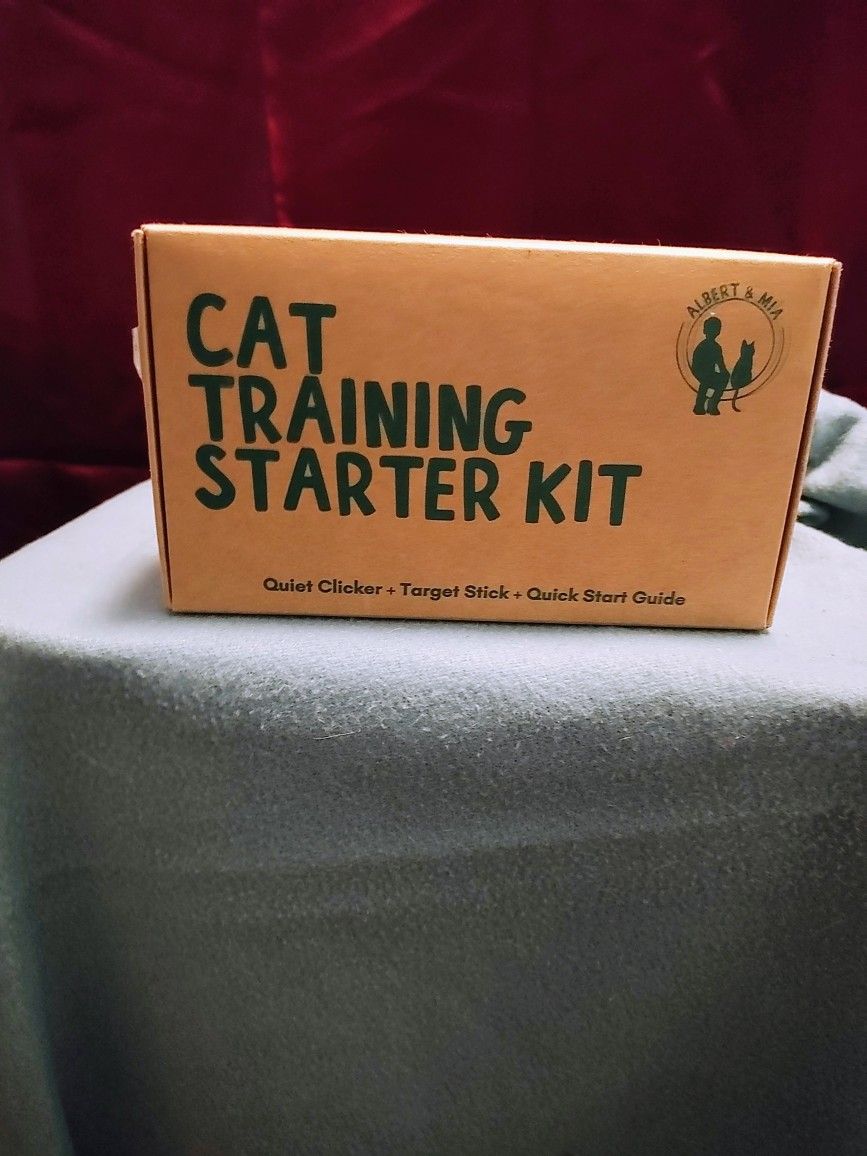 Albert & Mia Cat Training Starter Kit - New in Box