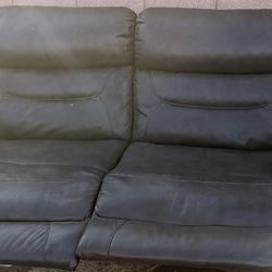 Leather couches