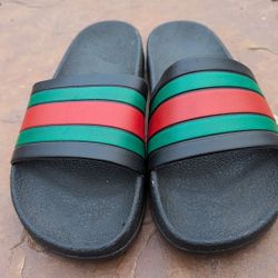 Gucci Sliders Men's Size 9 Made Italy