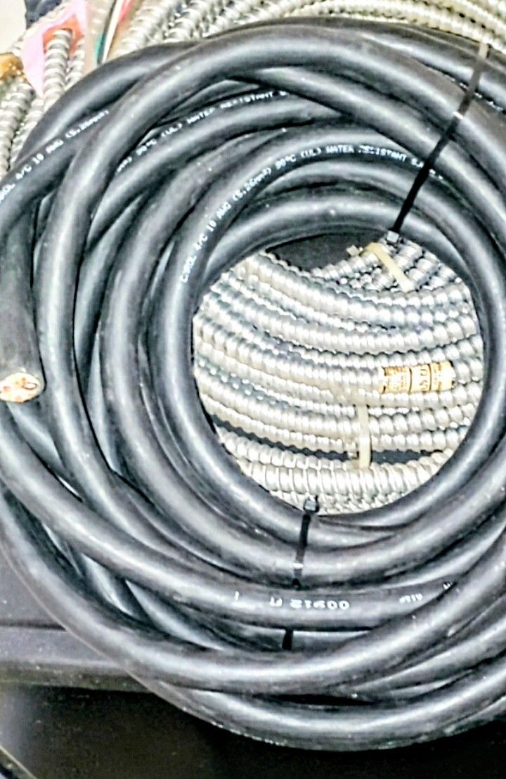Carol C 10/ 4 Electrical Cable 300volt. 55Feet...Open to trade??