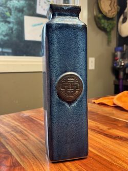 Blue Ceramic Vase