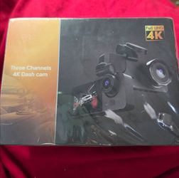 Three Channel 4K UHD Dash Cam