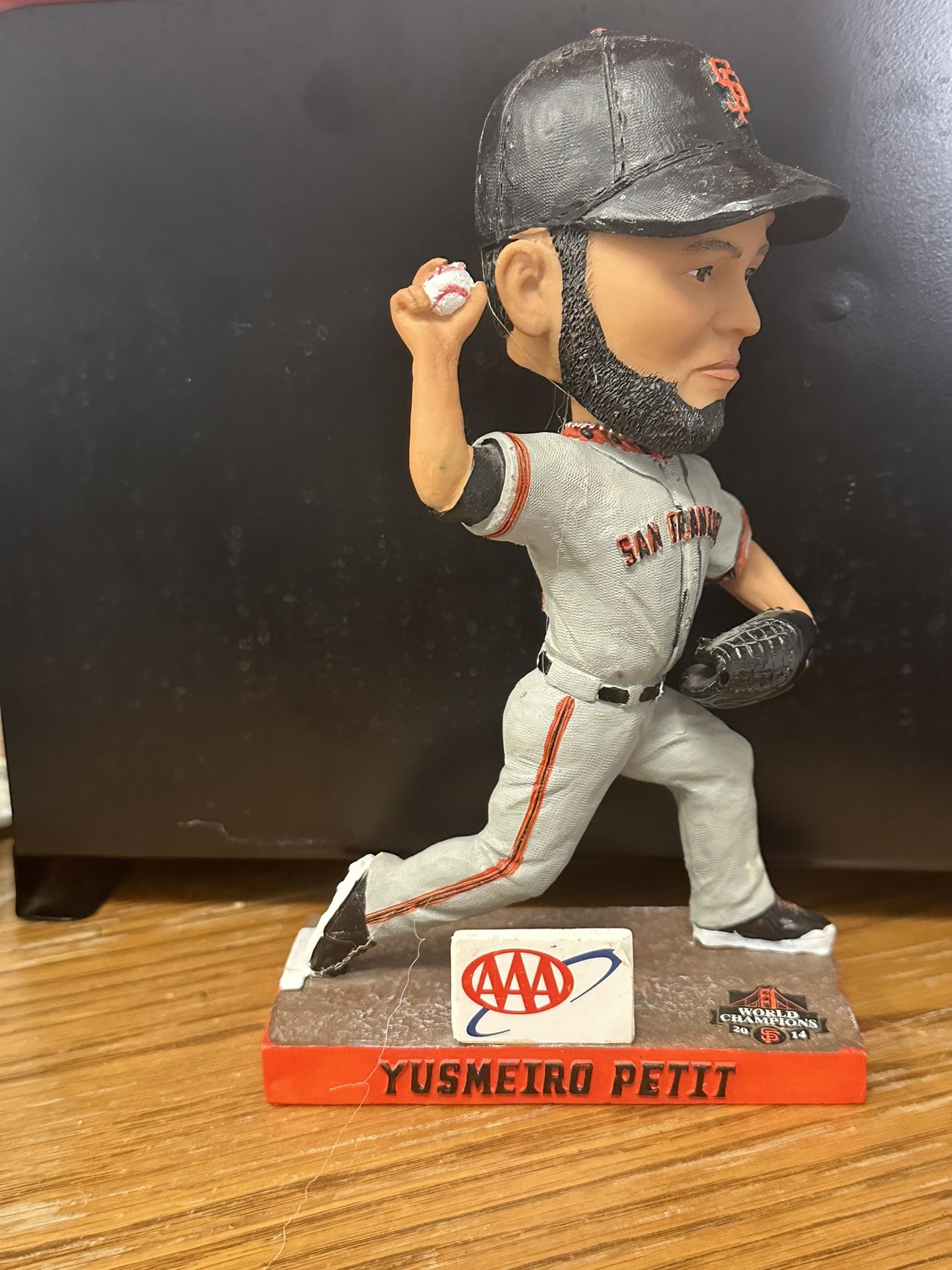 2014 Yusmeiro Petit SF Giants Post Season Hero Bobblehead