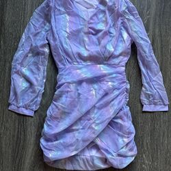 💜🌈 Purple rainbow mini dress – Size Small 