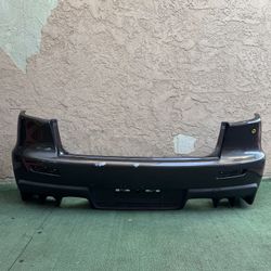 2008-2015 MITSBUSHI LANCER EVOLUTION X REAR BUMPER COVER OEM