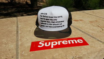 DS SUPREME FW18 PREACH MESH BACK 5 PANEL WOODLAND CAMO HAT for Sale in Los Angeles CA OfferUp