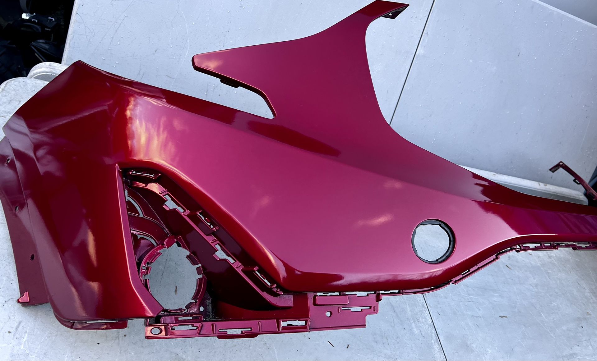 2018 2019 2020 2021 GMC TERRAIN FRONT BUMPER COVER ORIGINAL RED