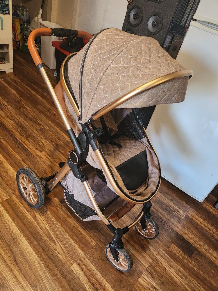 Gold Stroller