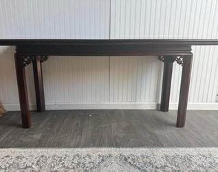 Asian Folding Console Table