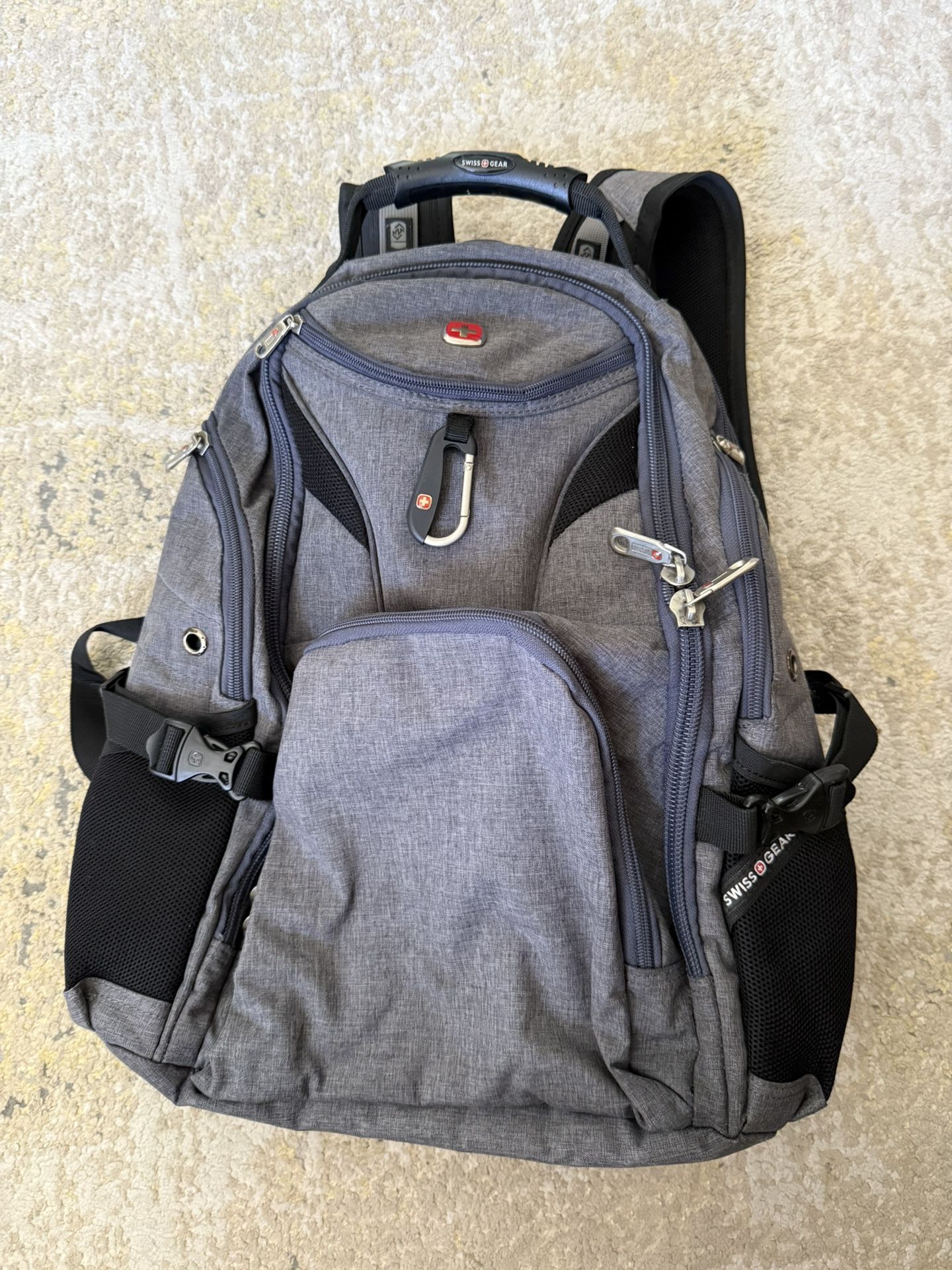 SwissGear Travel Gear 5977 Scansmart TSA Laptop Backpack for Travel, School & Business - Fits 17 Inch Laptop – (Grey)