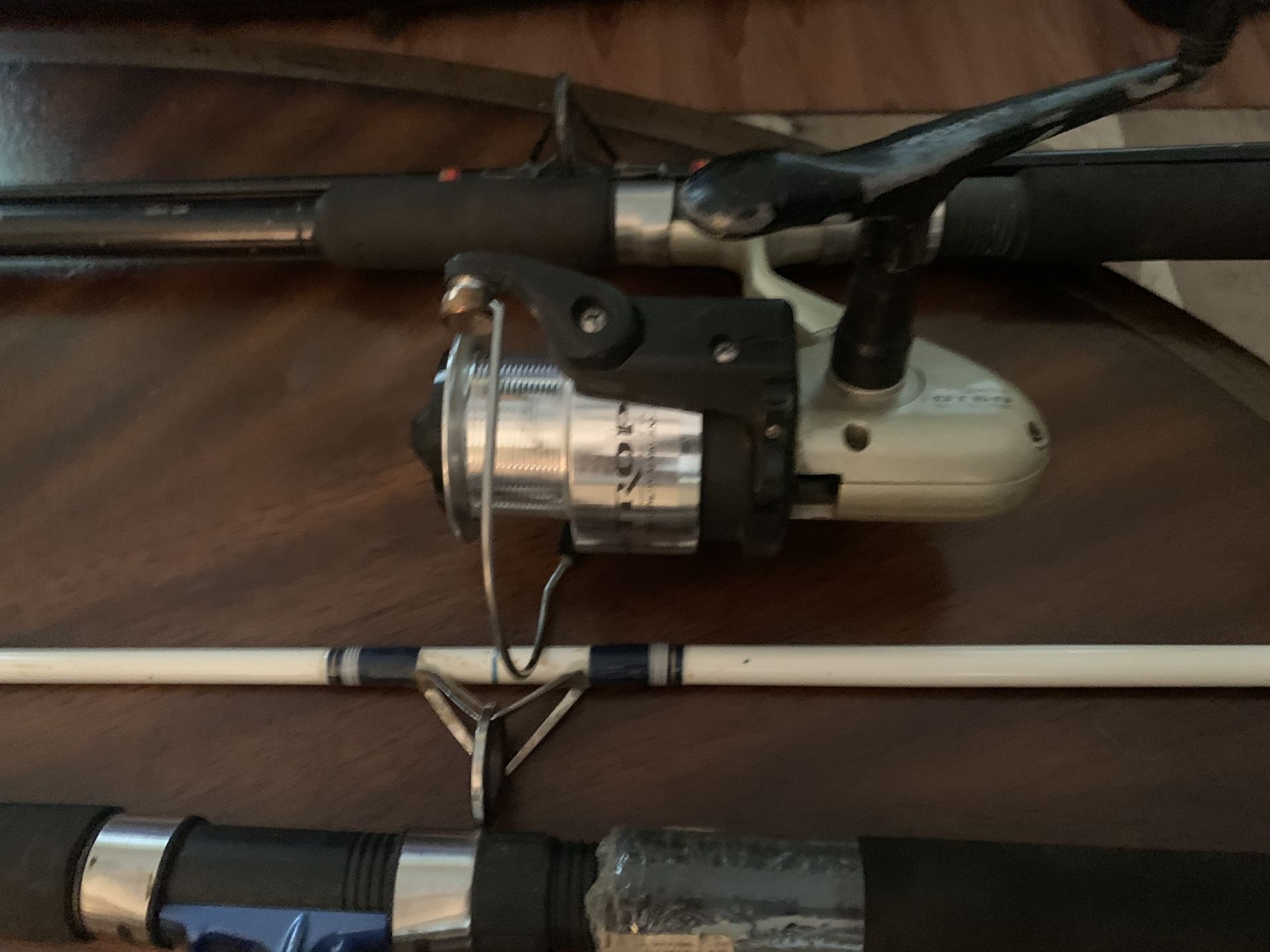 Quantum surf rods and reel