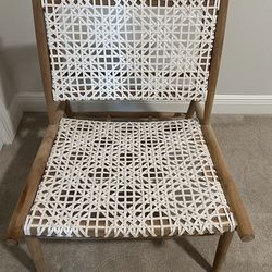 Boho accent chair