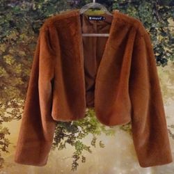 Allegra Brand Women's Faux Fur Jacket