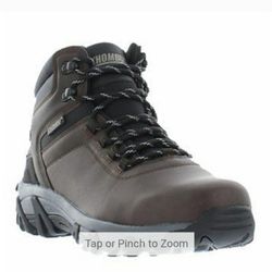 Khombu Mens Lincoln Brown All Season Snow Outdoor Hiking Work Boots - NIB