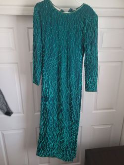 Vintage women's sequin dresses + jacket