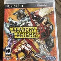 PLAYSTATION 3: ANARCHY REIGNS 