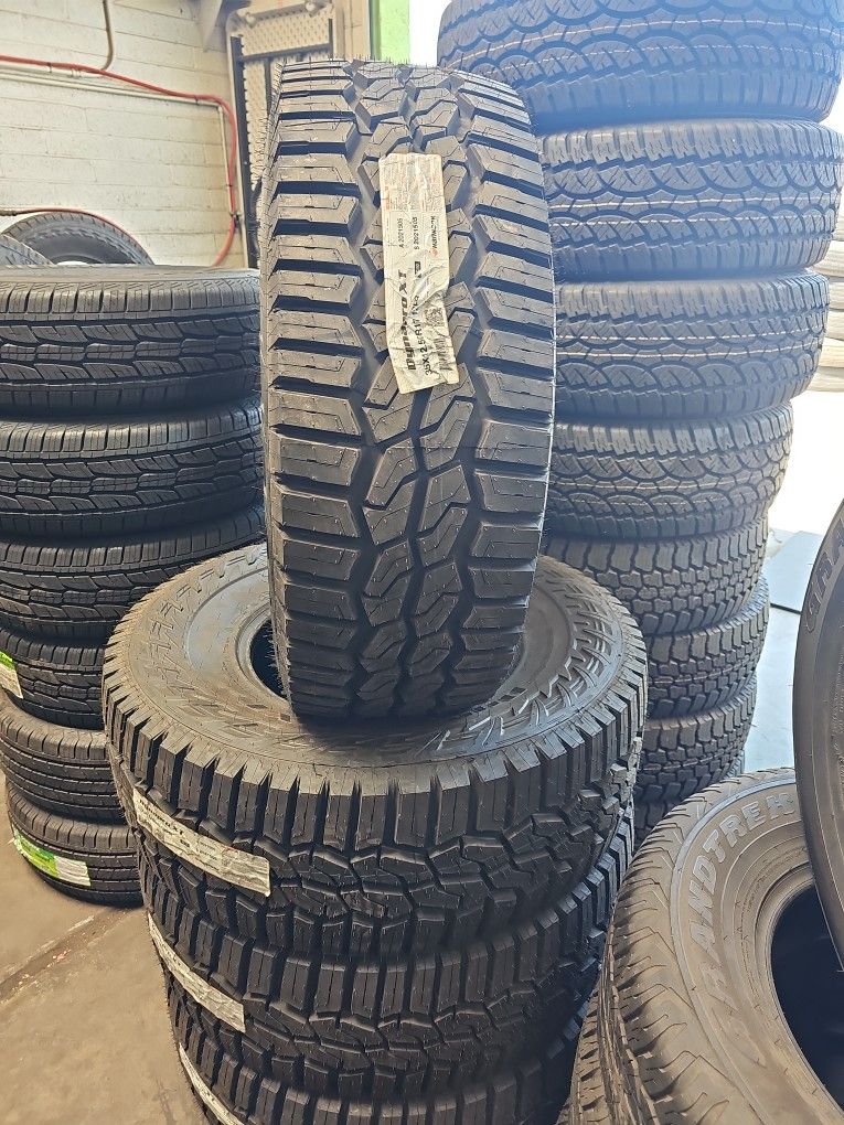 New Set Of Hankook Tires 35 1250 17 Lt 