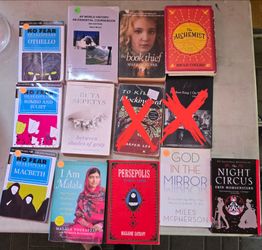 Different books individual price of $5 &$4