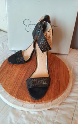 Jessica Simpson Jasper Black Size 7 Heels 