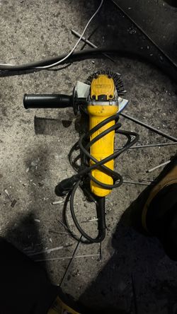 Dewalt grinder
