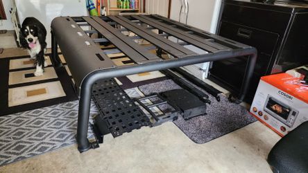JT Jeep Gladiator camper bed rack