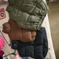 Black Brown And Green Puffer 