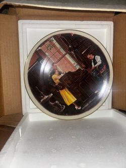Hand painted plates