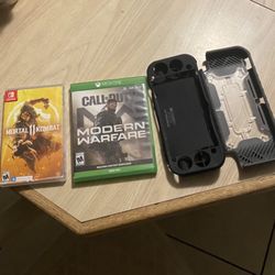 Xbox 1s Game And Nintendo Switch Game.