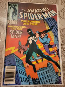 AMAZING SPIDERMAN #252 1ST BLACK SUIT SYMBIOTE VENOM KEY ISSUE SECRET WARS AVENGERS DOOMSDAY MARVEL COMIC