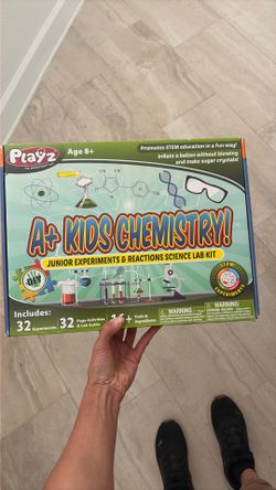Kids chemistry kit for summer learning