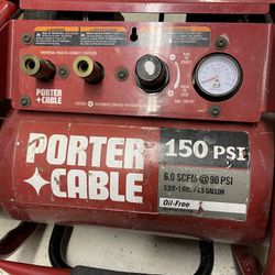 Porter Cable Portable Air Compressor