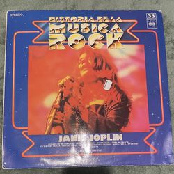 Janis Joplin Grandes Exitos Made in Spain LP Compilation 1982 CBS Vinyl Record