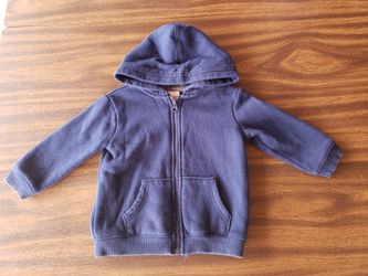 Boys 18mo. Navy hoodie