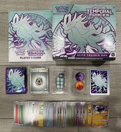 Emptied Pokémon Scarlet & Violet Temporal Forces ETB