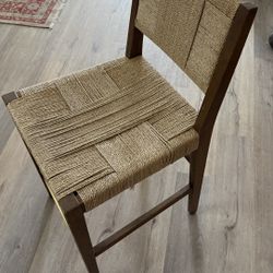 Pottery Barn Woven Counter Stool