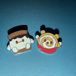 Baymax & Pooh Munchling Pins 