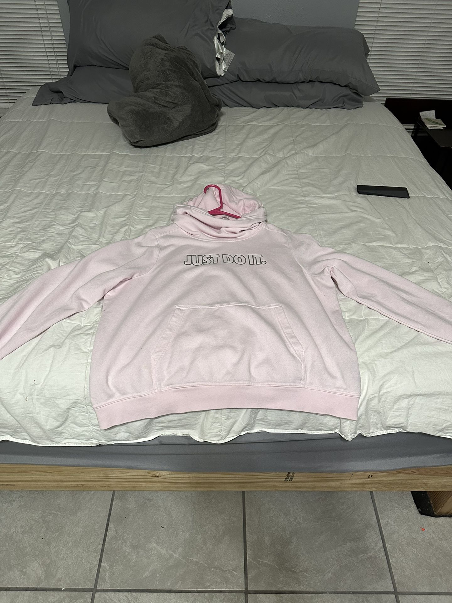 Nike Just Do It Pink Hoodie