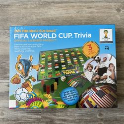 2014 FIFA World Cup Trivia Soccer Board Game 4+ 