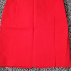 H&M Red Pencil Skirt